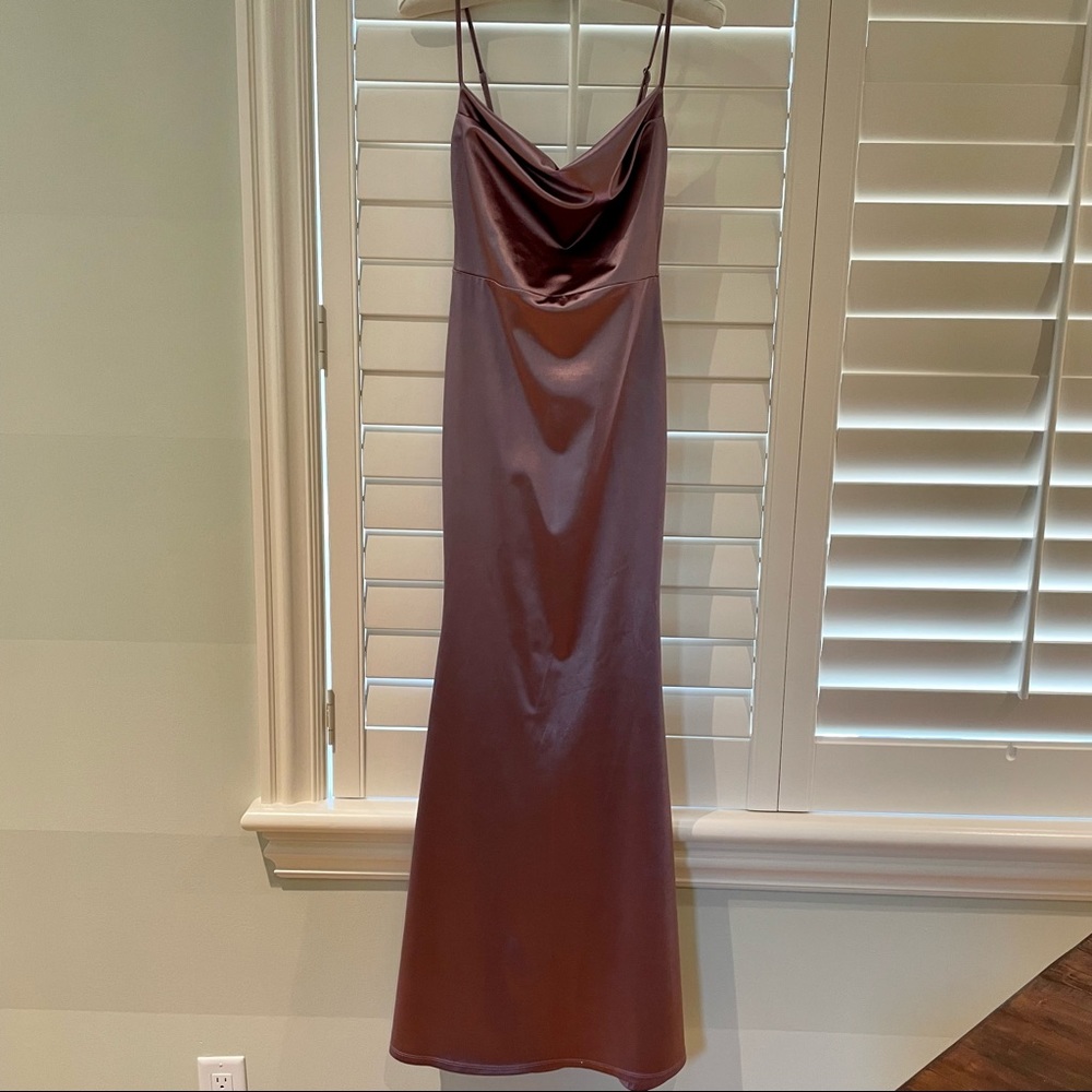 Windsor Formal Satin Dress - Gem Windsor Formal Satin Dress - Gem